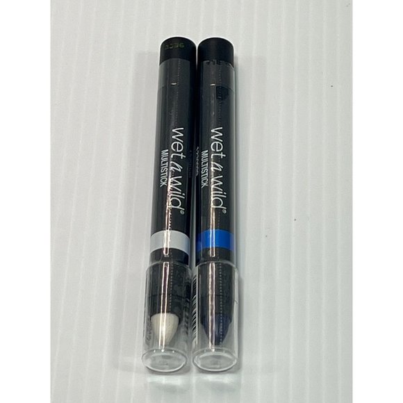 Wet n Wild - Pack of two lipsticks - Pearl / Blue - Picture 1 of 6